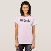 Gelijkheid is groter dan verdeeldheid t-shirt (Voorkant volledig)