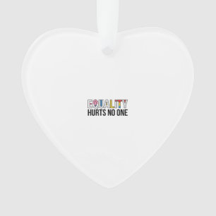 Gelijkheid Kwetst Niemand Vintage Pride T-shirt On Ornament