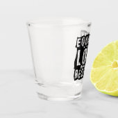Gelijkheid, liefde en respect Pride Month Shot Glas (Links)