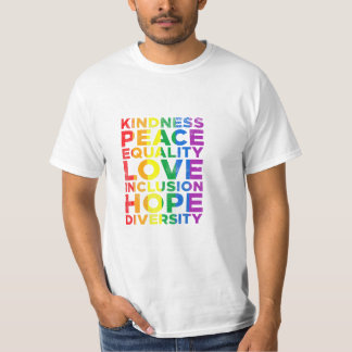 Gelijkheid Liefde Regenboog T-shirt