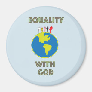 "Gelijkheid met God" Magnet