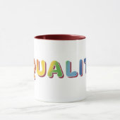 Gelijkheid Mok (Midden)