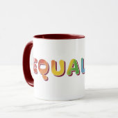 Gelijkheid Mok (Voorkant links)