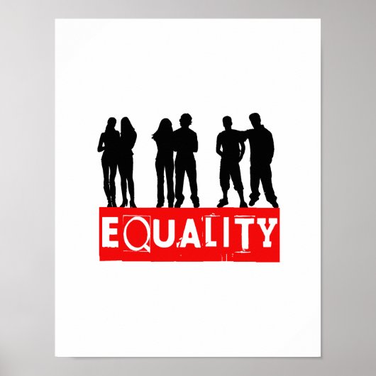 Gelijkheid Poster (Voorkant)