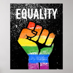 Gelijkheid Pride Fist Poster