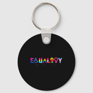 Gelijkheid Pride Regenboog Lgbtq Feministische Han Sleutelhanger