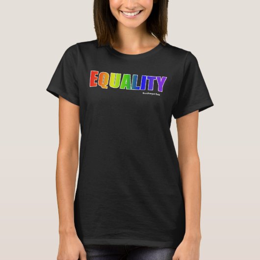 Gelijkheid - Rainbow Pride - Neurodivergent Rebel  T-shirt (Voorkant)
