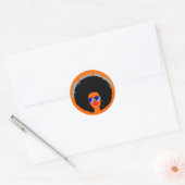 Gelijkheid Ronde Sticker (Envelop)