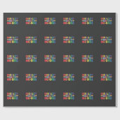 Gelijkheid schaadt niemand LGBT-mensenrechten Cadeaupapier (Vlak)