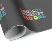 Gelijkheid schaadt niemand LGBT-mensenrechten Cadeaupapier (Rol Hoek)