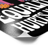 Gelijkheid schaadt niemand Rainbow Equal Rights Gr Foto Afdruk (Hoek)