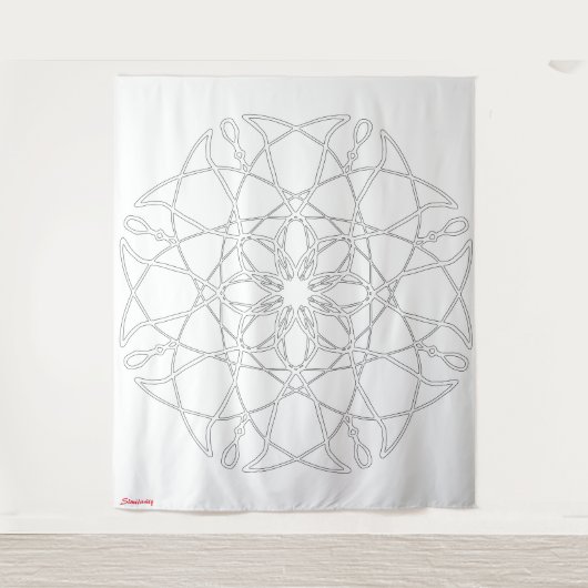 Gelijkheid Tapijt Wandkleed (Voorkant)