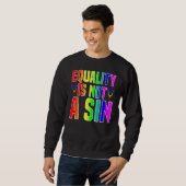 Gelijkheid van LGBT Trui (Voorkant volledig)