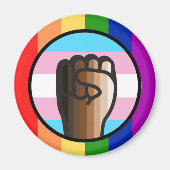 Gelijkheid van onrecht omhelzen magneet (Voorkant)