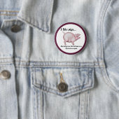 Gelijkheid van varkens ronde button 5,7 cm (In situ)