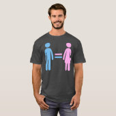 gelijkheid van vrouwen en mannen - primordiaal tra t-shirt (Voorkant volledig)