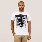 Gelijkheid vet grafisch T-shirt (Voorkant volledig)