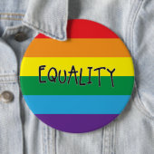 Gelijkheid voor iedereen ronde button 6,0 cm (In situ)