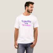 Gelijkheid voor Vrouwen T-shirt (Voorkant volledig)