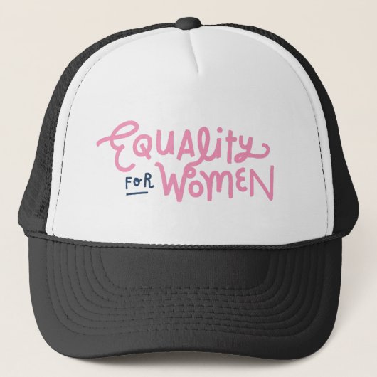 Gelijkheid voor vrouwen Trucker Hat Pet (Voorkant)