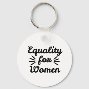 Gelijkheid Voor Vrouwen Vrouwendag Sleutelhanger