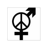 Gelijkheid Vrede Rubberstempel (Afrduk)