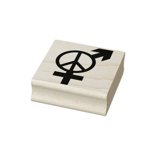 Gelijkheid Vrede Rubberstempel (Stempel)