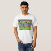 Gelijkheid vs Billijkheid – Sociale Rechtvaardighe T-shirt (Voorkant volledig)