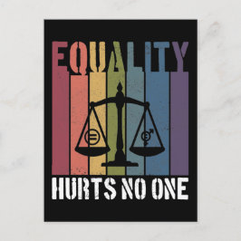 Gelijkheidingshurzen Geen patriottische rechten vo Briefkaart