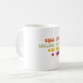 Gelijkheids-inclusie Eigen liefde Nooit eerder Fai Koffiemok (Voorkant links)