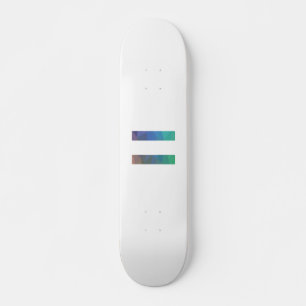 Gelijkheids Schaats Deck Persoonlijk Skateboard