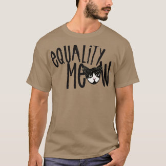 GELIJKHEIDSMEOW T-SHIRT