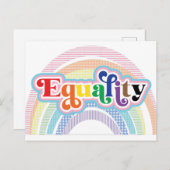 Gelijkheidsprijs Briefkaart (Voorkant / Achterkant)