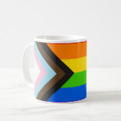 Gelijkheidsvlag Koffiemok (Voorkant links)