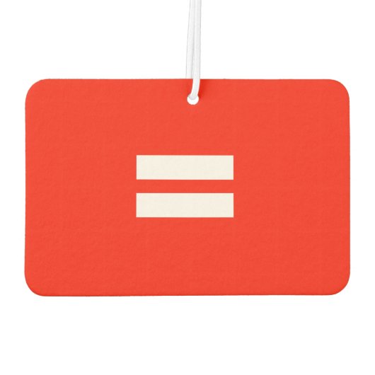 Gelijkheidsvlag Luchtverfrisser (Achterkant)