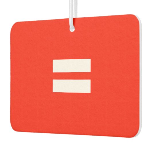 Gelijkheidsvlag Luchtverfrisser (Links)