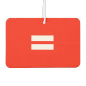 Gelijkheidsvlag Luchtverfrisser (Voorkant)