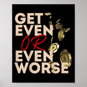 Gelijkspel of nog slechter gokken in Las Vegas Ker Poster