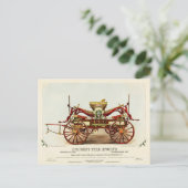  gelijkstroommotor, 1852, teruggezet briefkaart (Staand voorkant)