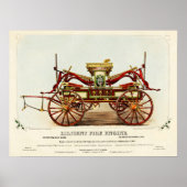  gelijkstroommotor, 1852, teruggezet poster (Voorkant)