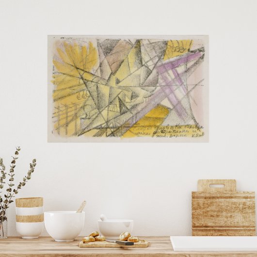 Gelijktijdige dood in een vliegtuig en op de trein poster (Keuken)