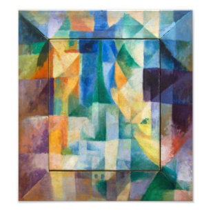 Gelijktijdige ramen Robert Delaunay Poster