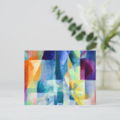 Gelijktijdige ramen van Robert Delaunay Briefkaart (Staand voorkant)