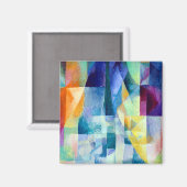 Gelijktijdige ramen van Robert Delaunay Magneet (Voorkant / Achterkant)