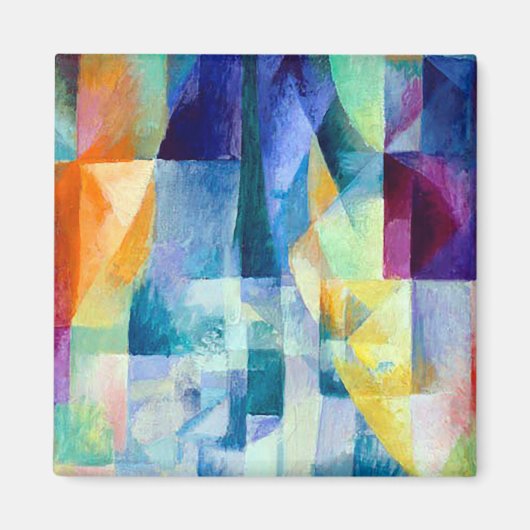 Gelijktijdige ramen van Robert Delaunay Magneet (Voorkant)