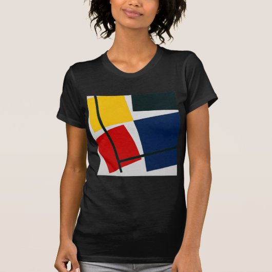 Gelijktijdige samenstelling Theo van Doesburg T-shirt (Voorkant)