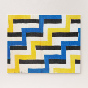Gelijktijdige Stof Sonia Delaunay Legpuzzel