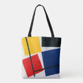 Gelijktijdige Tegencompositie Tote Bag (Achterkant)