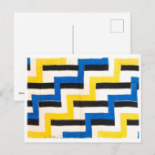 Gelijktijdige verbinding Sonia Delaunay | | Briefkaart (Voorkant / Achterkant)