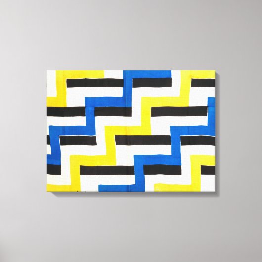 Gelijktijdige verbinding Sonia Delaunay | | Canvas Afdruk (Voorkant)